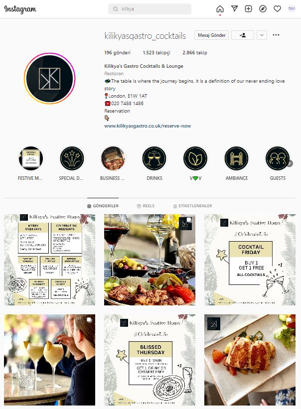 Kilikya’s Gastro,Cocktails & Lounge